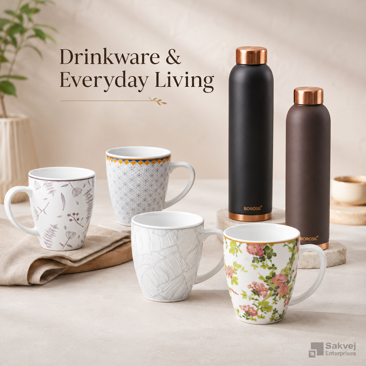 Drinkware & everyday living